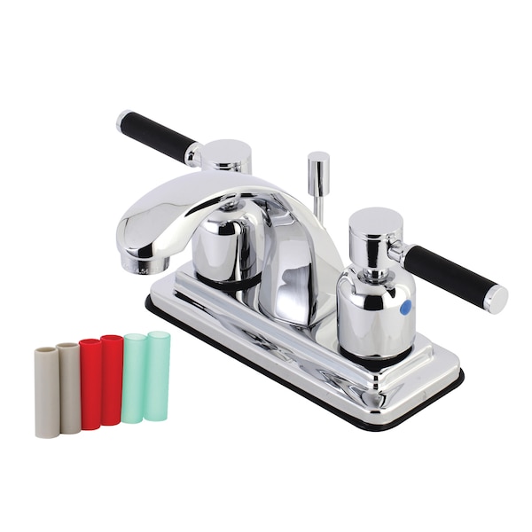 4" Centerset Bathroom Faucet, Chrome